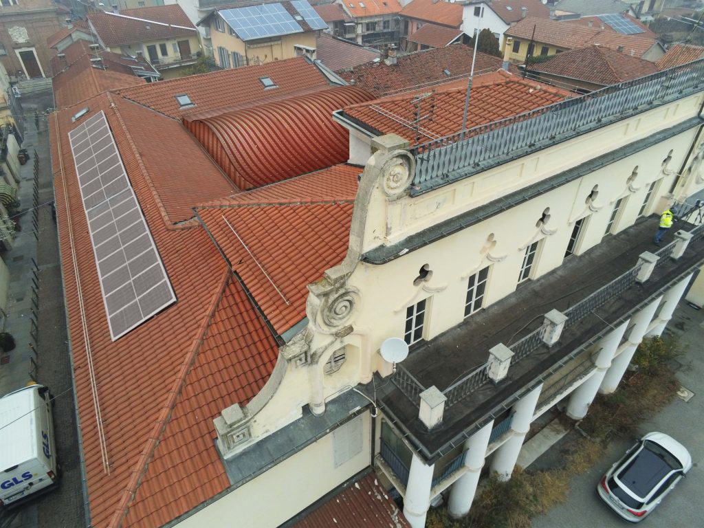 copertura teatro pianezza