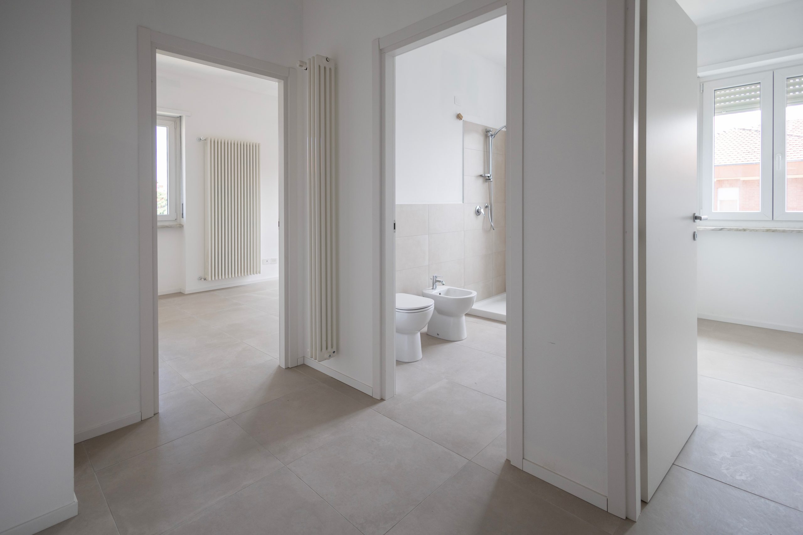 foto interni appartamenti social housing collegno
